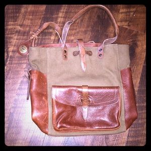 Will Leather/Canvas Tote